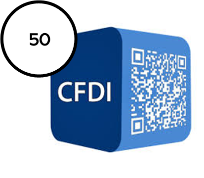 TOKENS : 50 - (CFDI 3.3 MEXICO) 